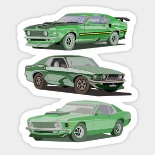 Muscle car Sticker